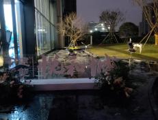 悅和城項(xiàng)目超白長虹玻璃隔斷